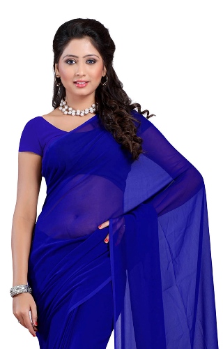 basit sade sarees