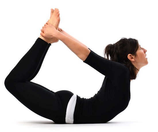 Dhanurasana svorio metimui