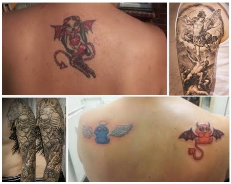 Geriausios velnio tatuiruotės