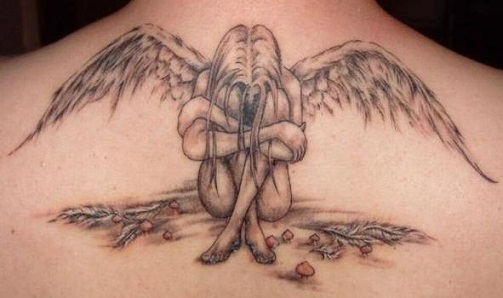 Fallen Devil Angel Tattoo Tattoo