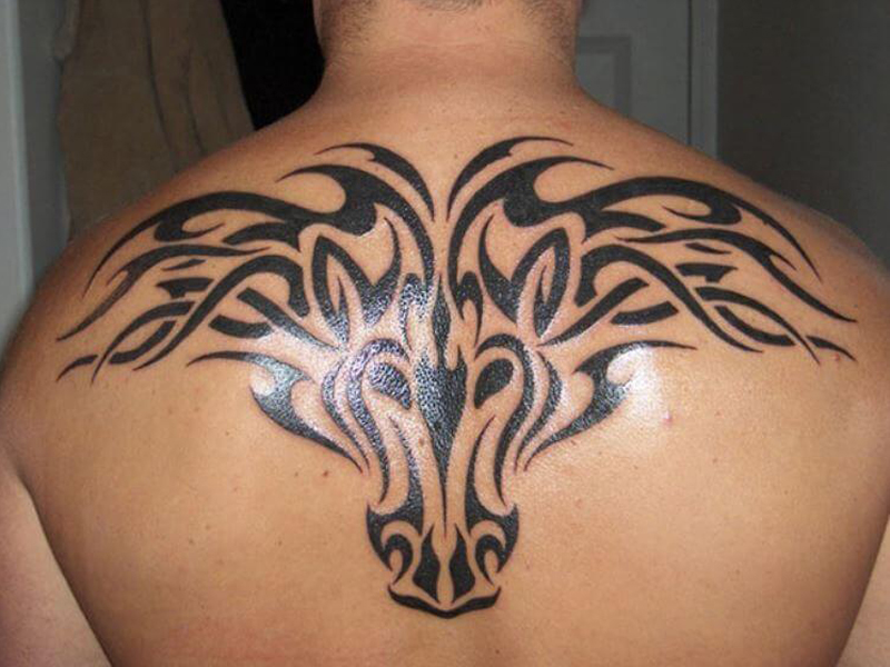 Velnio tatuiruotės dizainas