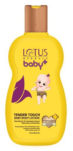 „Lotus Herbals Baby Tender Touch“ kūdikių losjonas