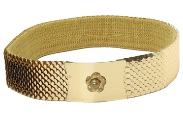 „Snake Skin“ auksinis diržas vyrams