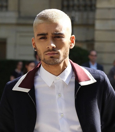 Zayn Malik blondinės nulinis kirpimas