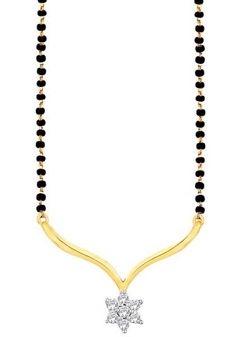 Gül Kolye Basit Mangalsutra