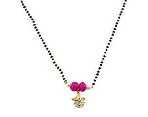 Hassas Tek Sıra Mangalsutra