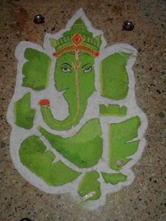 Geleneksel Rangoli