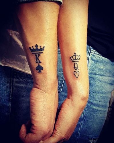 Pikų karaliaus tatuiruotės