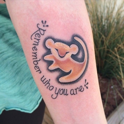 „Disney Lion King“ tatuiruotė
