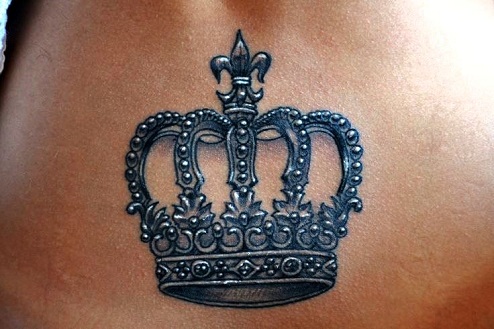 „Black King Crown“ tatuiruočių dizainas