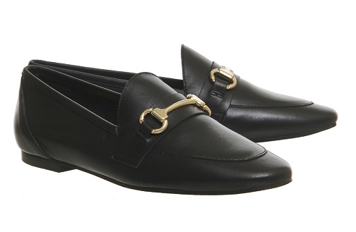 Siyah Trim Loafer'lar