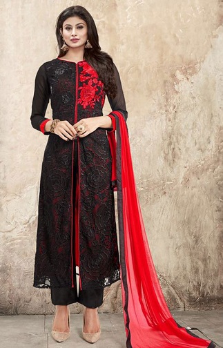 Pant Salwar ile Etnik Kameez