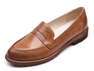 Retro Kadın Penny Loafer'lar