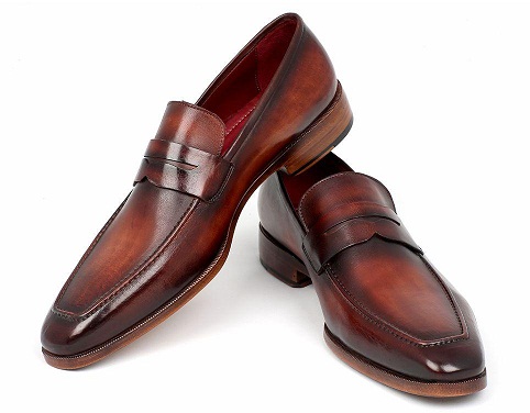 Bordo ve Brown Penny Loafer'lar