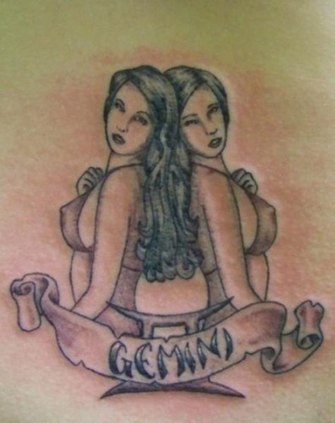Dvynių Dvynių tatuiruotė