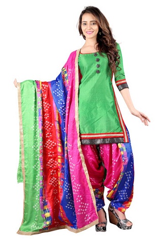 Dizaineris Bandhani Salwar kostiumai