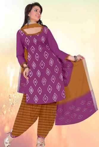 Jamnagari Bandhani Salwar kostiumas