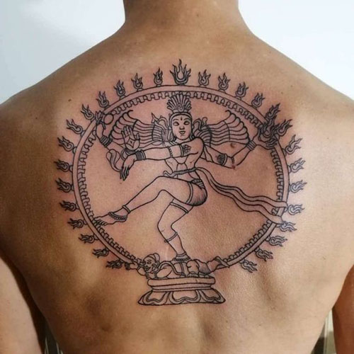 Tradiciniai Indijos tatuiruočių modeliai 5