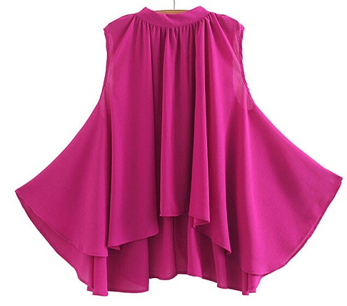 „Chiffon Ruffles Casual Top“