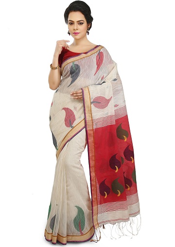El Dokuma Sanat Keten Sarees