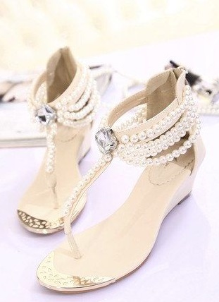 Perlų vestuviniai batai