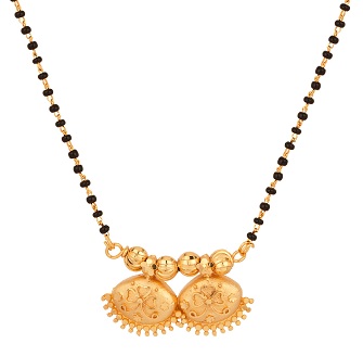 „Club Design Encrusted Mangalsutra“ pakabukas auksu