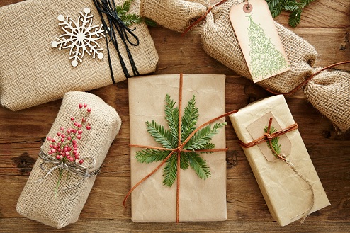 „Burlap Wrap“