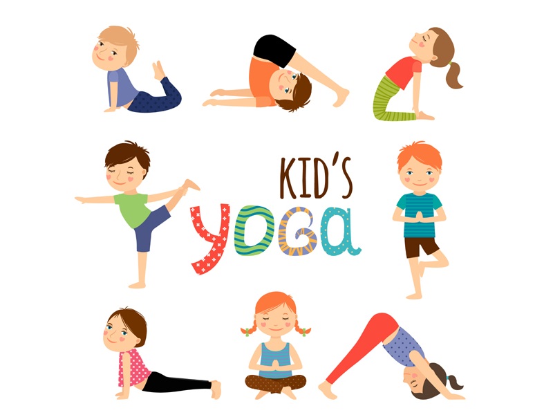 Çocuklar İçin Yoga Pozları Steps & Faydalar