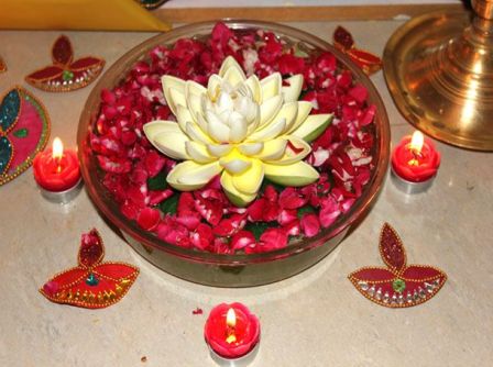 Suda Lotus Rangoli