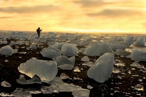 παραλίες πάγου παγκοσμίου Ισλανδίας