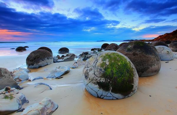 ιδιόμορφες παραλίες παγκοσμίως ελκυστική φύση της Νέας Ζηλανδίας