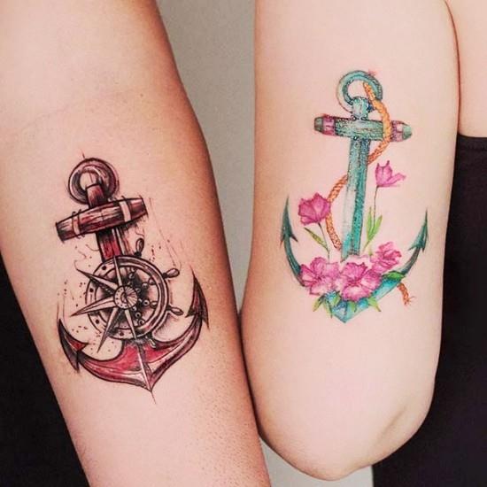 170 δημιουργικές ιδέες τατουάζ αδελφών και εμπνεύσεις αγκυροβόλη αδελφή αδελφή