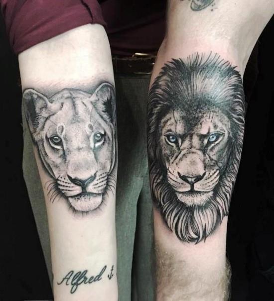 170 δημιουργικές ιδέες τατουάζ αδελφών και εμπνεύσεις αδελφή αδελφή λέαινα λιονταρίνα