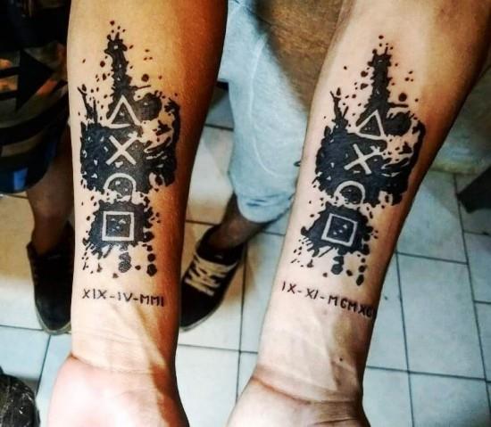 170 δημιουργικές ιδέες τατουάζ αδελφών και εμπνεύσεις gaming controller αδερφού