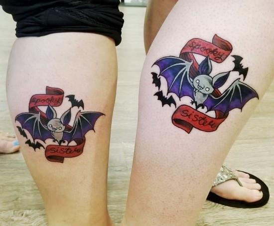 170 δημιουργικές ιδέες τατουάζ αδελφών και εμπνεύσεις ανατριχιαστικό τρομακτικό αδελφή νυχτερίδα