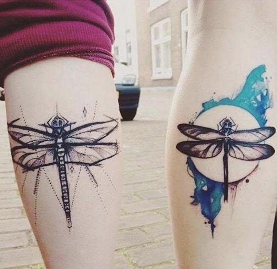 170 δημιουργικές ιδέες τατουάζ αδελφών και εμπνεύσεις dragonfly αδελφή αδερφή σκίτσο ακουαρέλα