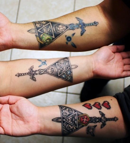 170 δημιουργικές ιδέες τατουάζ αδελφών και εμπνεύσεις πυραμίδα ξίφους zelda