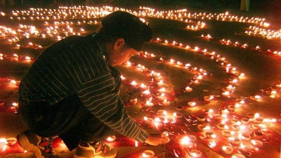 Diwali festivaliai Indijoje