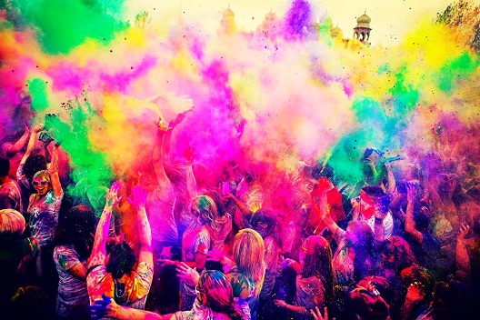 Indijos „Holi“ festivaliai