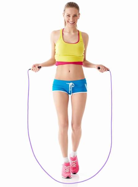 Skipping Rope Or Jump Rope - pratimai pažastims