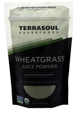 „Terrasoul Super Foods“ kviečių žolių sulčių milteliai