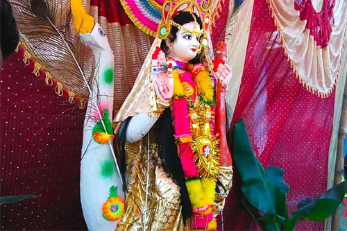 sarasvati puja bihare