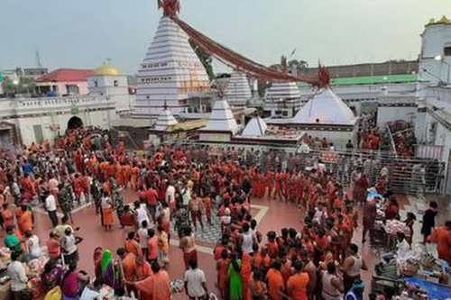 Shravani Mela geleneksel bihar festivali