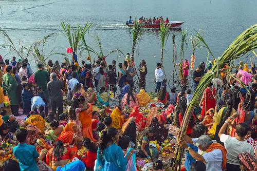 Bihar'da Chhat Puja