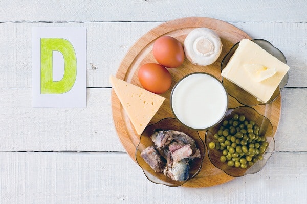 vitamino D maisto produktai, padedantys augti