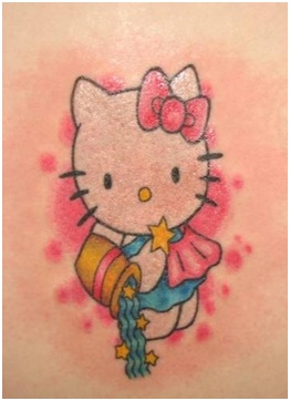 Sveiki, „Kitty Kids“ tatuiruočių idėjos