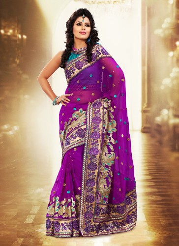 En İyi Tasarımcı Violet Saree