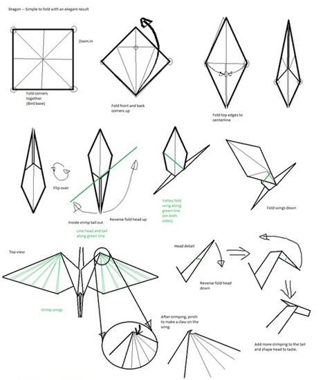 Ejderha Origami