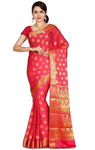 Mysore Silk Georgette Sarees