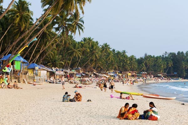 Palolem paplūdimys Goa